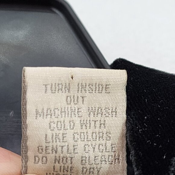 J. Jill Women's Vintage Long Sleeve Velvet Button Down Blouse - M - Picture 7 of 7